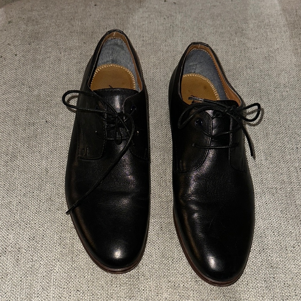 Aldo Men's Classic Black Oxfords